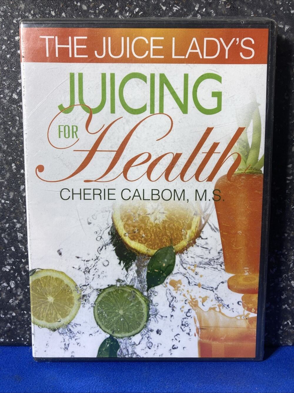 The Juice Lady's JUICING for HEALTH - DVD - Cherie Calbom, M.S. New Sealed